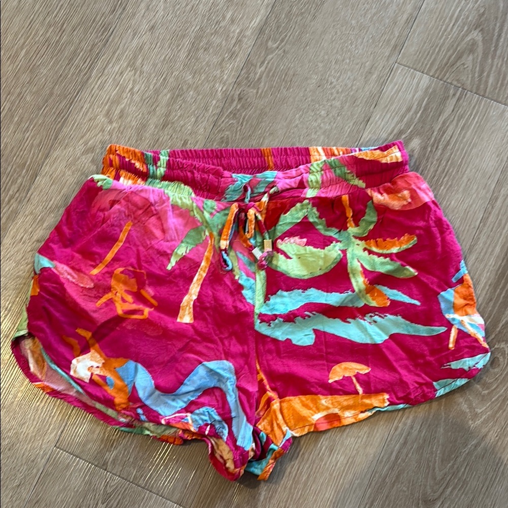 Tropical Print Women's Shorts